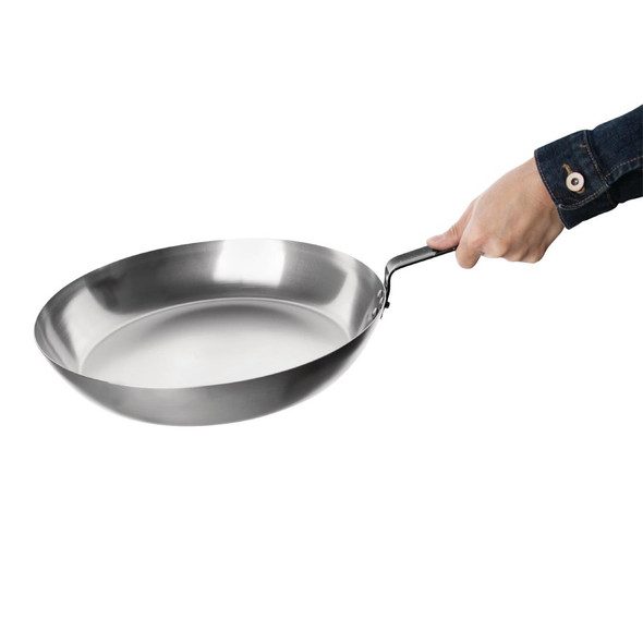 Vogue Carbon Steel Frying Pan 255mm GD064