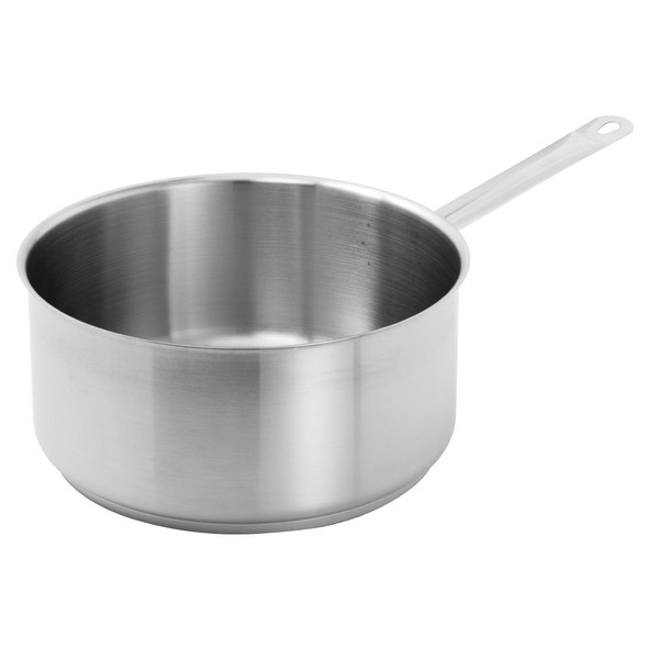 Vogue Stainless Steel Saucepan 8Ltr M946