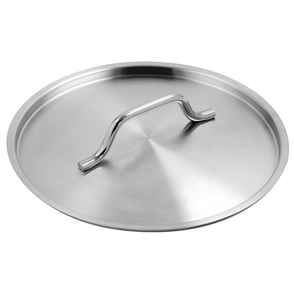 Vogue Stainless Steel Saucepan 5Ltr with Lid SA605