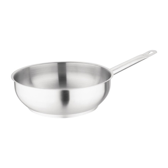 Vogue Stainless Steel Sauté Pan 240mm M923