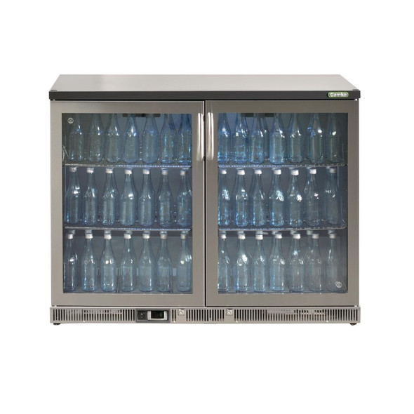 Gamko Bottle Cooler - Double Hinged Door 275 Ltr Stainless Steel CE560