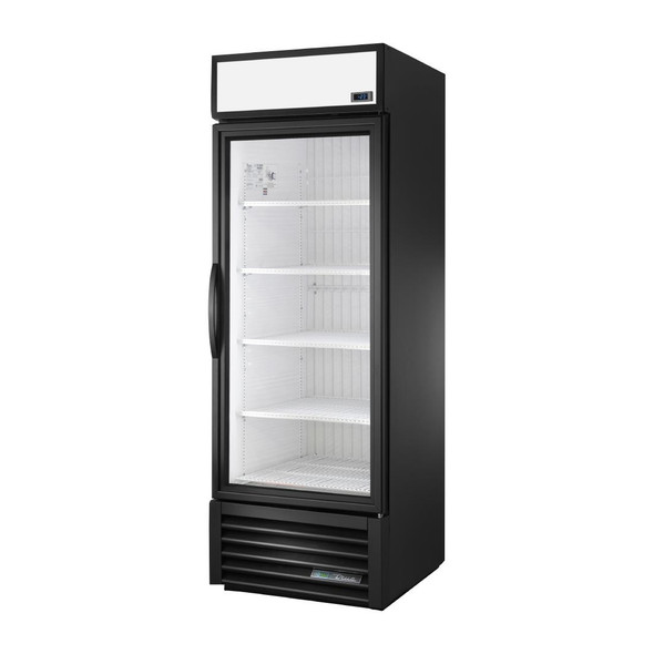 True Upright Retail Merchandiser Refrigerator Black Exterior CX781