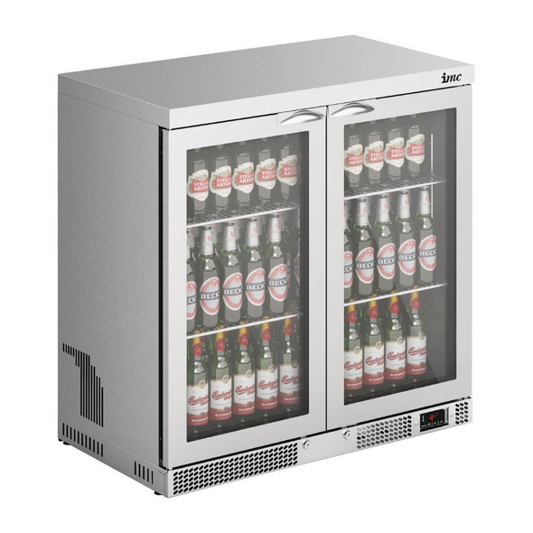 IMC Mistral M90 Double Door Bottle Cooler 214Ltr F77/250/B FP724