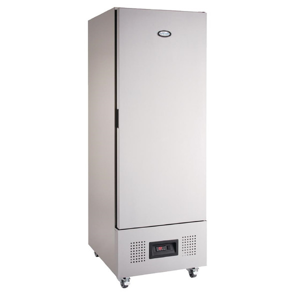 Foster Single Door Slimline Fridge Stainless Steel 400Ltr FSL 400 H CB952