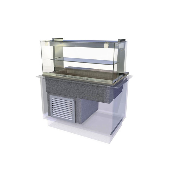 Kubus Drop In Chilled Deli Serve Over Counter 1525mm KCDL4HT CW627