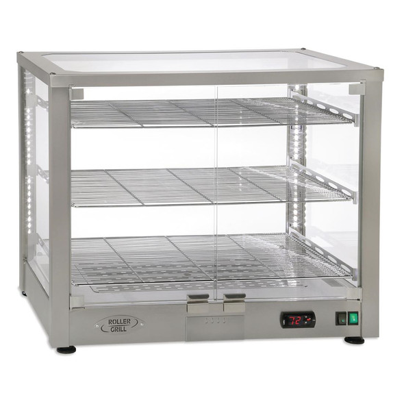 Roller Grill Heated 3 Shelf Display Cabinet WD780 DI DF412