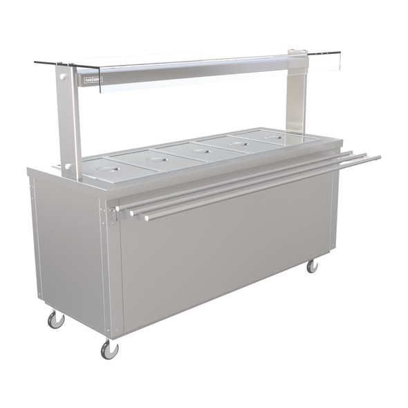 Parry Hot Cupboard with Dry Bain Marie Top and Quartz Heated Gantry FS-HB5PACK FD227