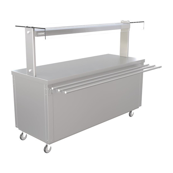 Parry Flexi-Serve Ambient Cupboard with Plain Top and Led Illuminated Gantry FS-A5PACK FD233