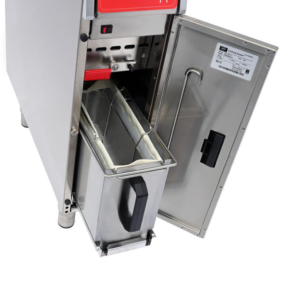 FriFri Precision 211 Electric Free Standing Single Tank Filtration Fryer PL211M31G0 CX900