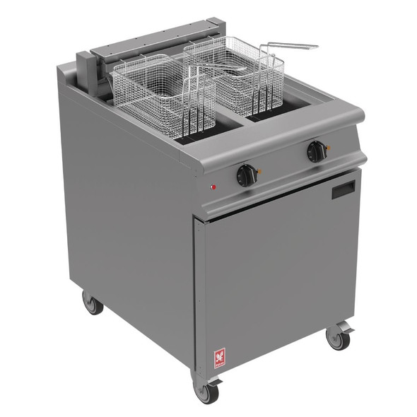 Falcon Dominator Twin Tank Free Standing Electric Fryer E3865 DT607