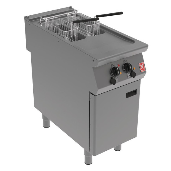 Falcon F900 Twin Pan, Twin Basket Electric Fryer on Feet E9342 FA510