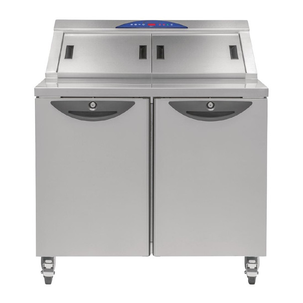 Williams Onyx Double Door Refrigerated Prep Counter 355Ltr CPC2-SS FD366