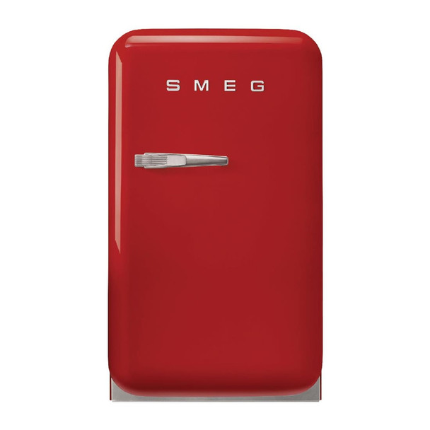 Smeg 50s Retro Mini Bar Fridge Red FAB5RRD5 FS275