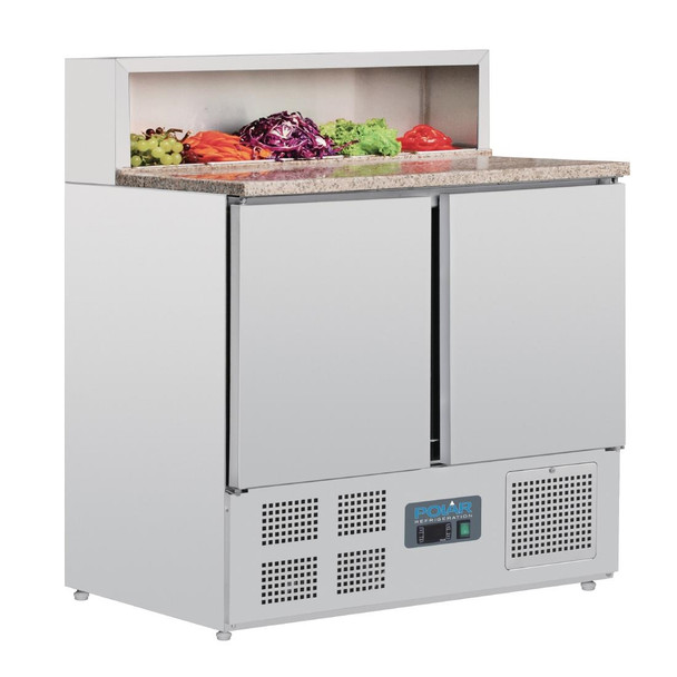 Polar G-Series Pizza Prep Counter Fridge 288Ltr G603