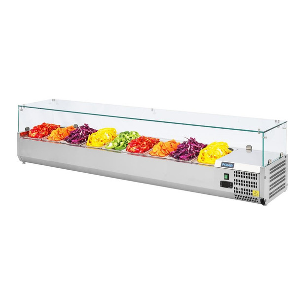 Polar G-Series Countertop Prep Fridge 9x 1/3GN GD878