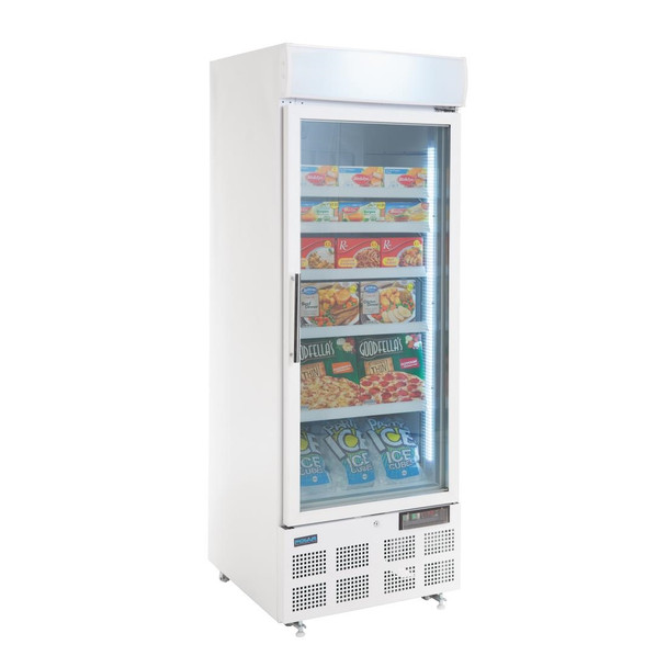 Polar G-Series Upright Display Freezer 412Ltr White GH506