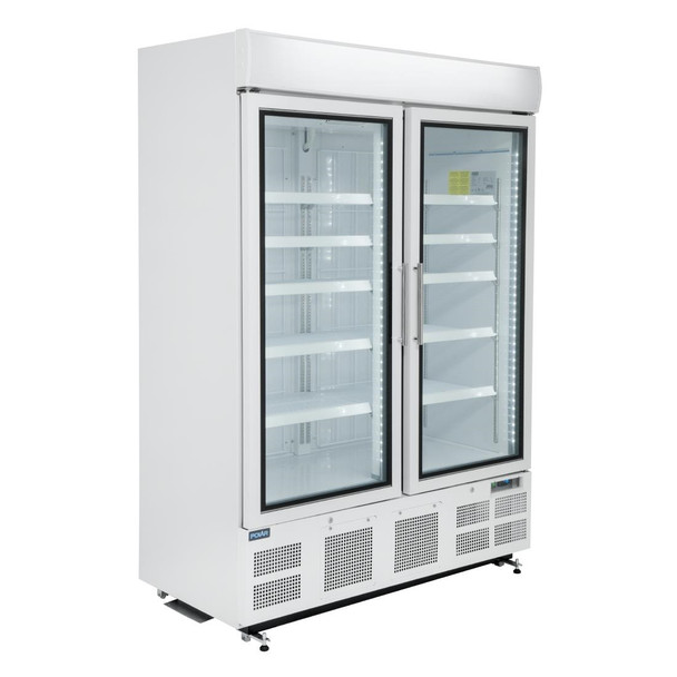 Polar G-Series Upright Display Freezer 920Ltr White GH507