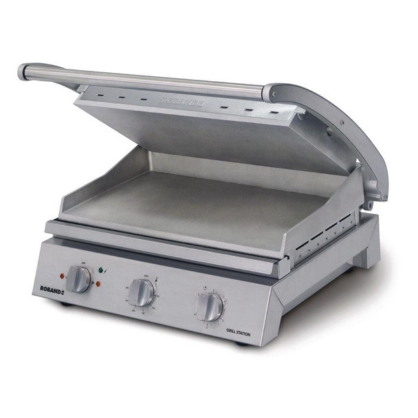 Roband Contact Grill 8 Slice Smooth Plates 2990W GSA815S GK945