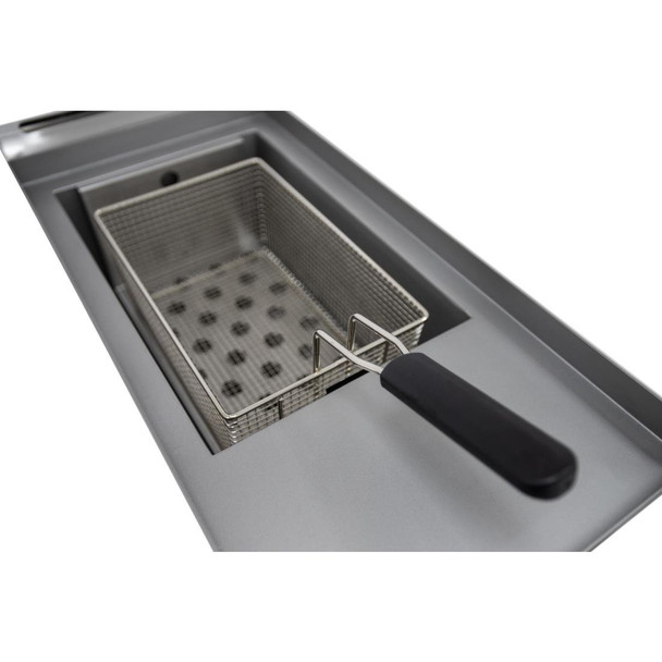 Parry Single Tank Single Basket Free Standing Propane Gas Fryer SGFP GM793-P