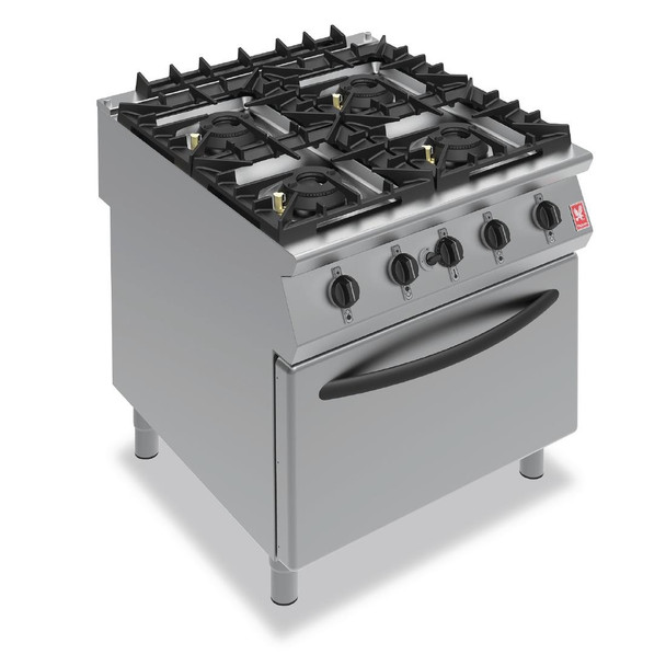 Falcon F900 Four Burner Oven Range on Legs Natural Gas G9184 GR458-N