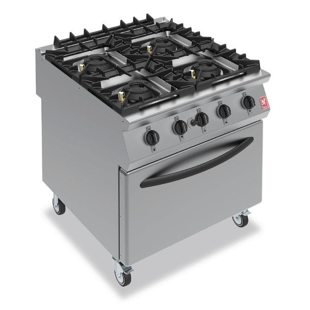 Falcon F900 Four Burner Oven Range on Castors Propane Gas G9184 GR466-P