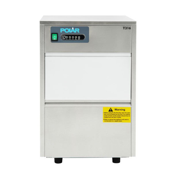 Polar G-Series Countertop Ice Machine 20kg Output T316
