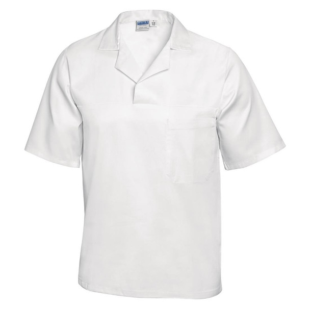Unisex Bakers Shirt White XL A102-XL
