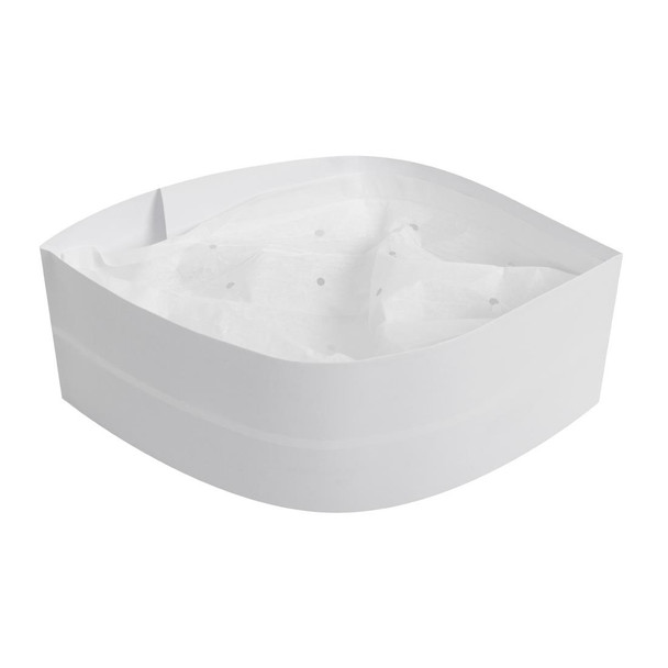 eGreen Disposable Forage Hat White (Pack of 100) A255