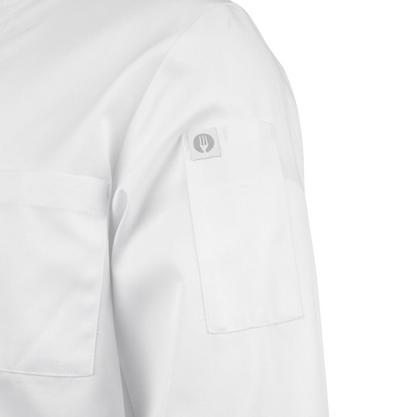 Chef Works Unisex Le Mans Chefs Jacket White L A371-L