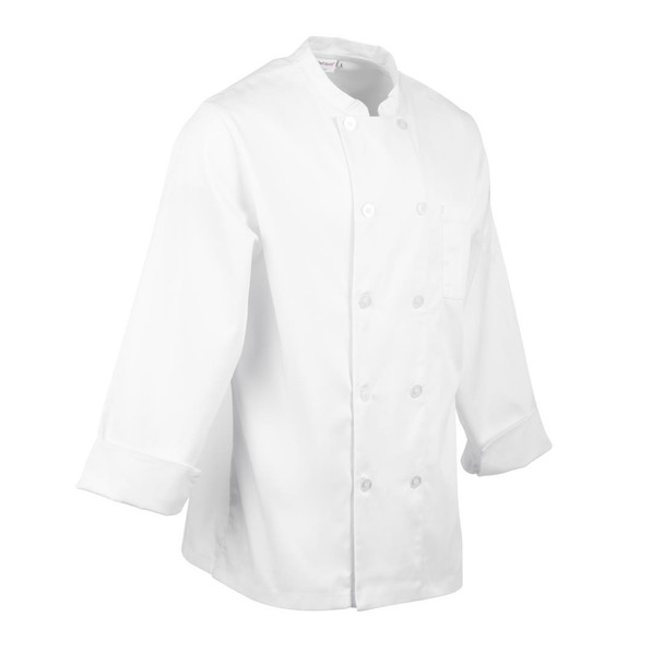 Chef Works Unisex Le Mans Chefs Jacket White L A371-L