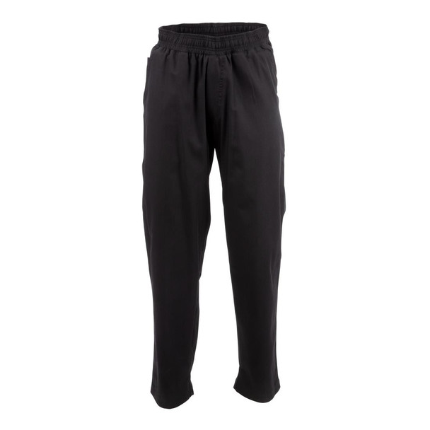 Chef Works Unisex Better Built Baggy Chefs Trousers Black M A695-M