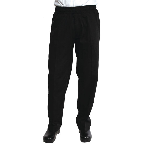 Chef Works Unisex Better Built Baggy Chefs Trousers Black XS A695-XS