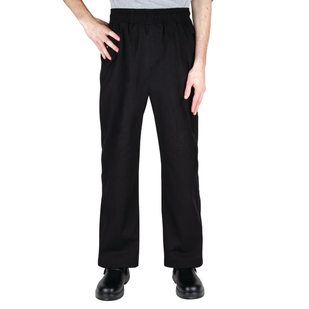 Chef Works Unisex Better Built Baggy Chefs Trousers Black XS A695-XS