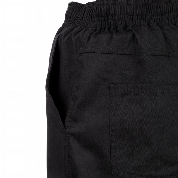 Chef Works Unisex Better Built Baggy Chefs Trousers Black XS A695-XS