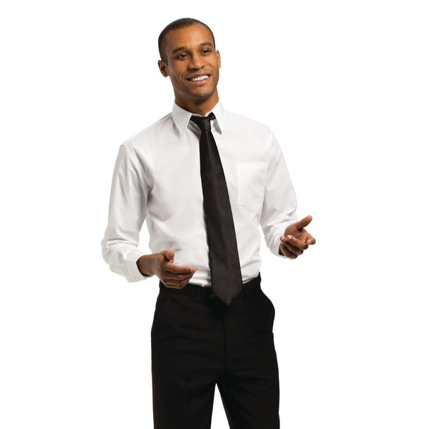 Chef Works Unisex Long Sleeve Shirt White XL A730-XL