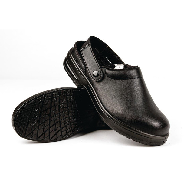 Slipbuster Lite Unisex Safety Clogs Black 36 A813-36