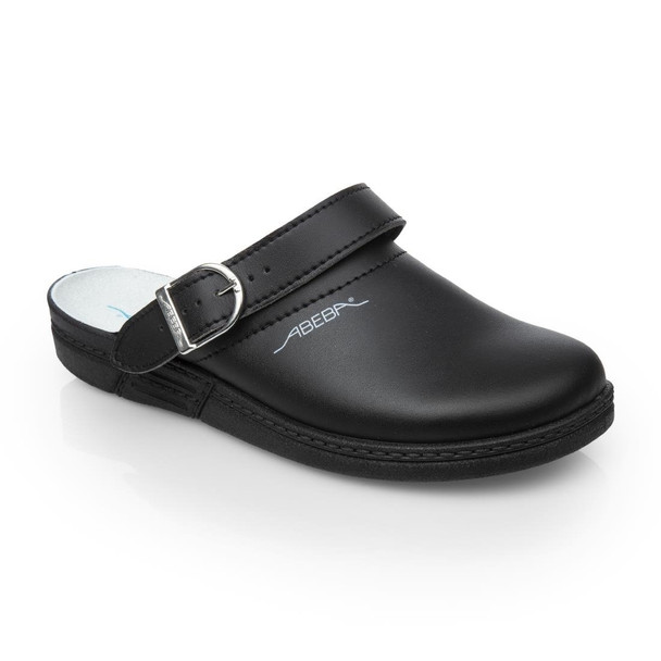 Abeba Microfibre Clogs Black Size 39 A898-39