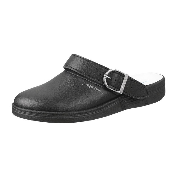 Abeba Microfibre Clogs Black Size 40 A898-40