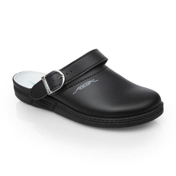 Abeba Microfibre Clogs Black Size 42 A898-42