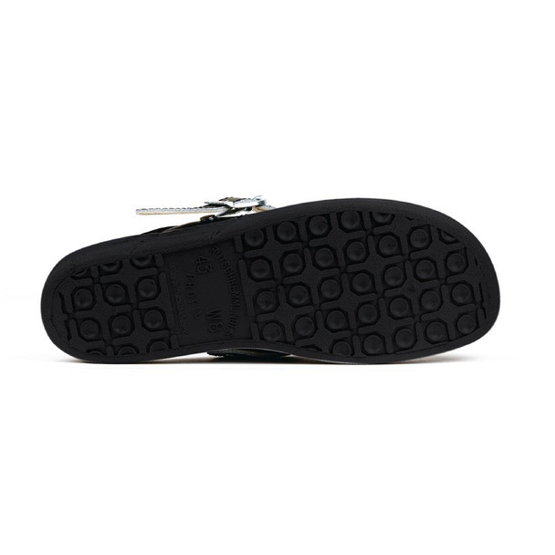 Abeba Microfibre Clogs Black Size 44 A898-44