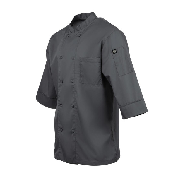 Chef Works Unisex Chefs Jacket Grey L A934-L