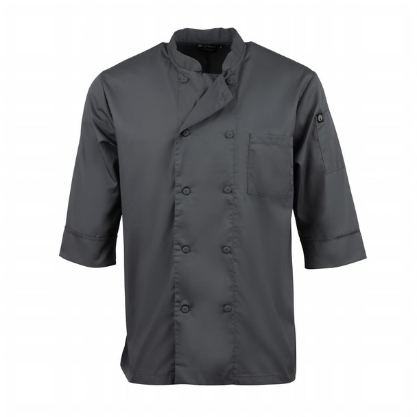 Chef Works Unisex Chefs Jacket Grey M A934-M