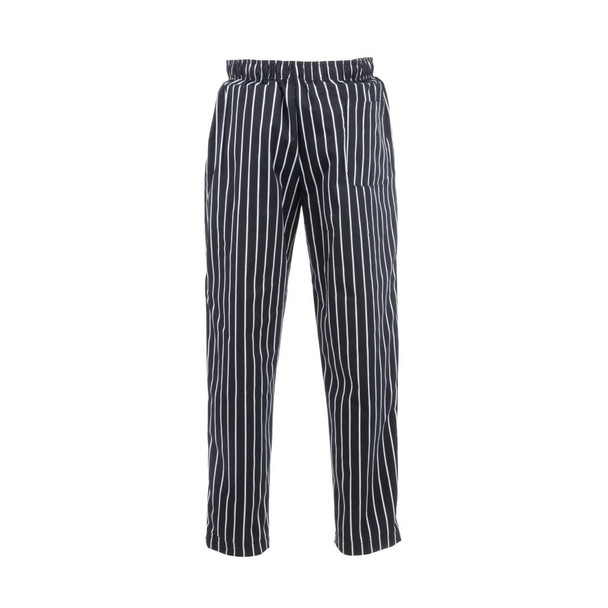 Chef Works Designer Baggy Pant Chalk Stripe M A940-M