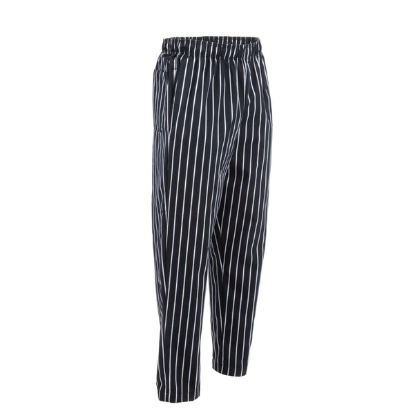 Chef Works Designer Baggy Pant Chalk Stripe M A940-M