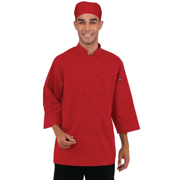 Chef Works Unisex Jacket Red L B106-L