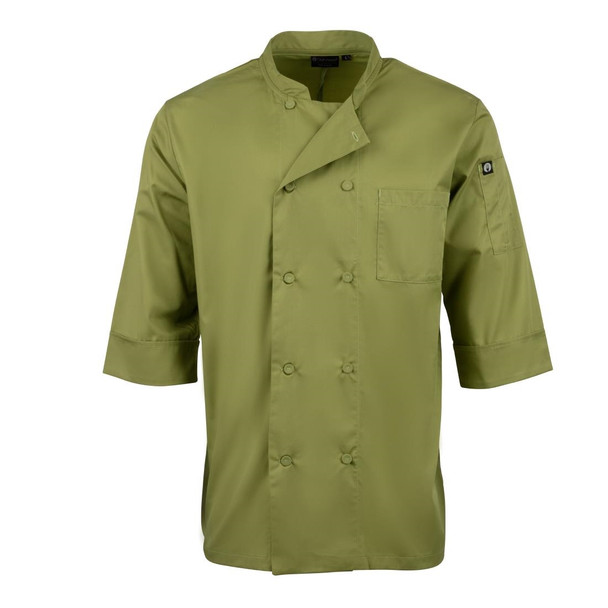 Chef Works Unisex Chefs Jacket Lime M B107-M