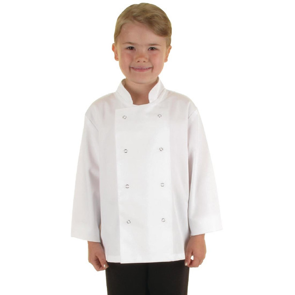 Whites Childrens Unisex Chef Jacket White S B124