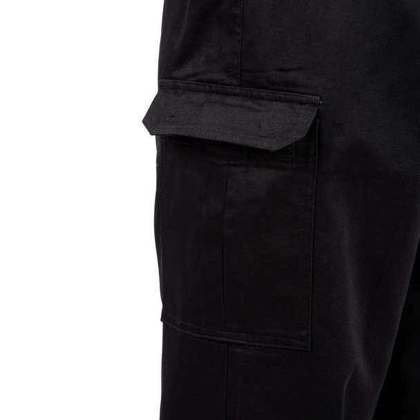 Chef Works Unisex Slim Fit Cargo Chefs Trousers Black L B222-L