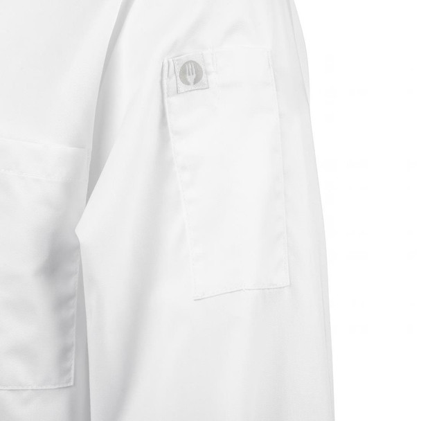 Chef Works Calgary Long Sleeve Cool Vent Unisex Chefs Jacket White XL B649-XL