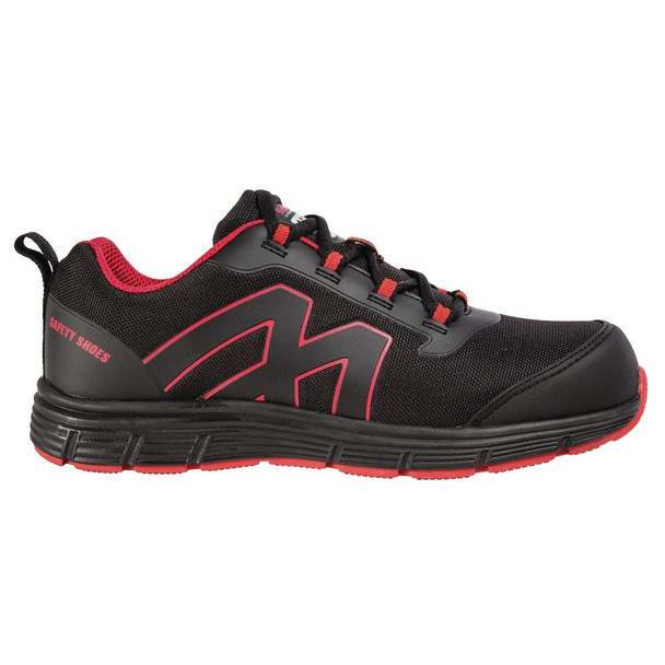 Slipbuster Mesh Safety Trainers Black 43 BB421-43